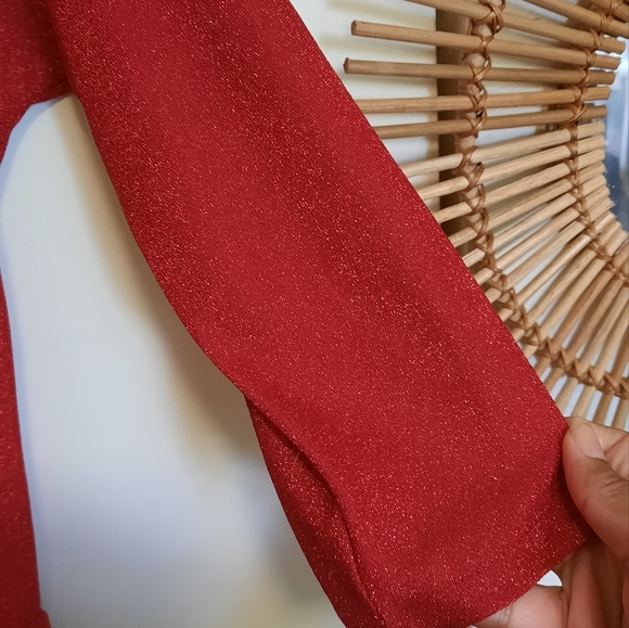 #100 Midi Bodycon Stretch Sparkle Dress - Picture 5 of 6